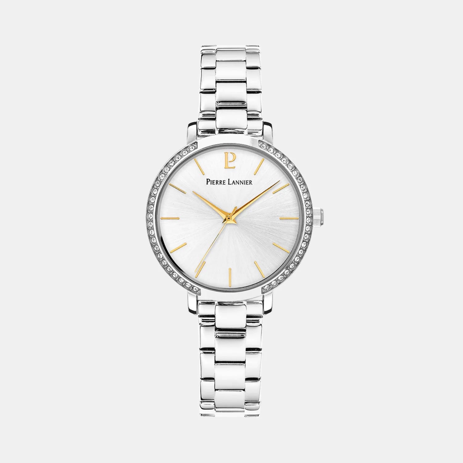Chouquette Women Quartz Silver Dial Analog Stainless Steel Watch 036P621