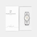 Pierre Lannier Chouquette Women Quartz Silver Dial Analog Stainless Steel Watch 036P621-4