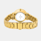 Pierre Lannier Chouquette Women Quartz Gold Dial Analog Stainless Steel Watch 037H542-3
