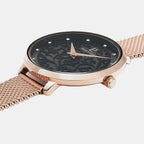 Eolia Women Quartz Grey Dial Analog Stainless Steel Watch 039L938