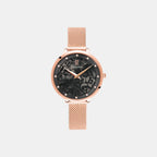 Eolia Women Quartz Grey Dial Analog Stainless Steel Watch 039L938