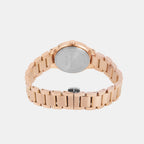 Women Quartz Rose Gold Dial Analog Metal Watch 2016C-M0307