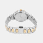 Women Quartz Silver Dial Analog Metal Watch 2015D-M1203