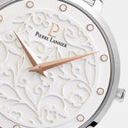 Eolia Women Quartz White Dial Analog Stainless Steel Watch 040J608