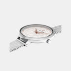 Eolia Women Quartz White Dial Analog Stainless Steel Watch 040J608