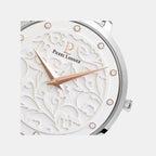 Eolia Women Quartz White Dial Analog Stainless Steel Watch 040J608