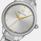 Astoria Women Quartz Silver Dial Analog Stainless Steel Watch 040K621