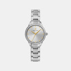 Astoria Women Quartz Silver Dial Analog Stainless Steel Watch 040K621