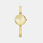Leia Women Quartz Gold Dial Stainless Steel Watch 043L542