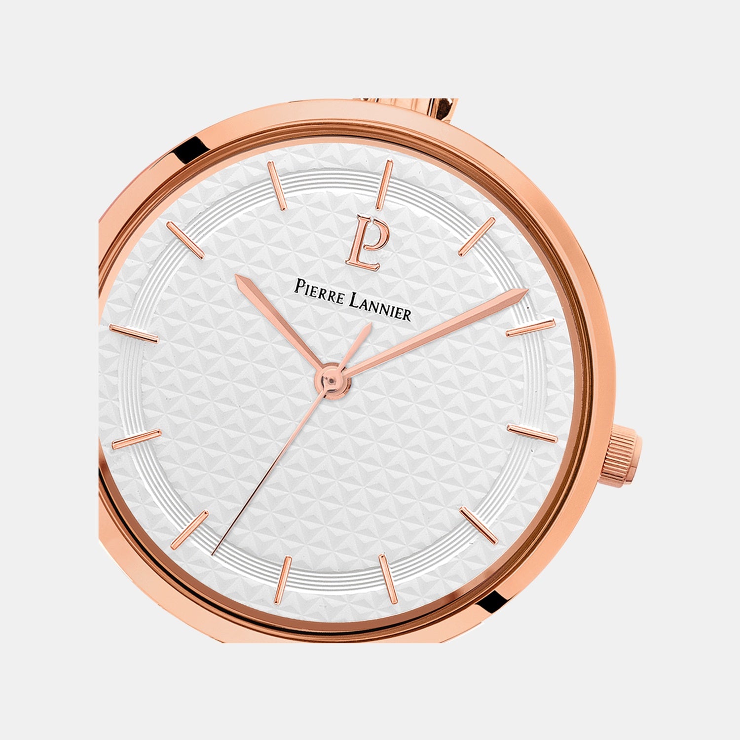 Pretty Women Quartz White Dial Analog Stainless Steel Watch 048M908