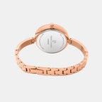 Pretty Women Quartz White Dial Analog Stainless Steel Watch 048M908