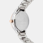 Women Quartz Blue Dial Analog Metal Watch 2015E-M1317