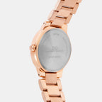 Women Quartz Silver Dial Analog Metal Watch 2016C-M0303