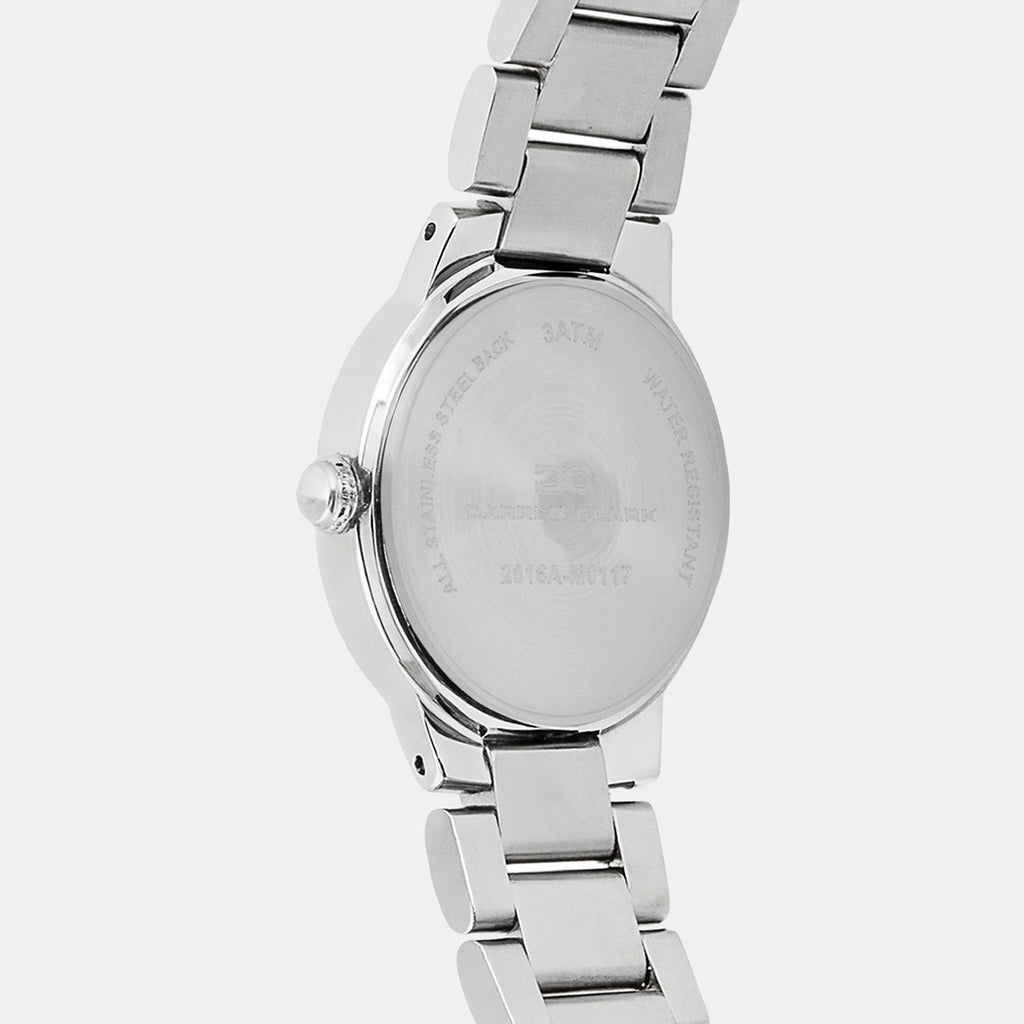 Women Quartz Green Dial Analog Metal Watch 2016A-M0117