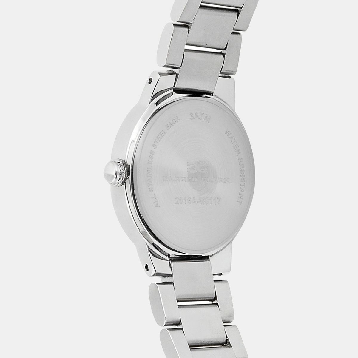 Women Quartz Green Dial Analog Metal Watch 2016A-M0117
