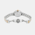 Women Quartz Silver Dial Analog Metal Watch 2015D-M1203