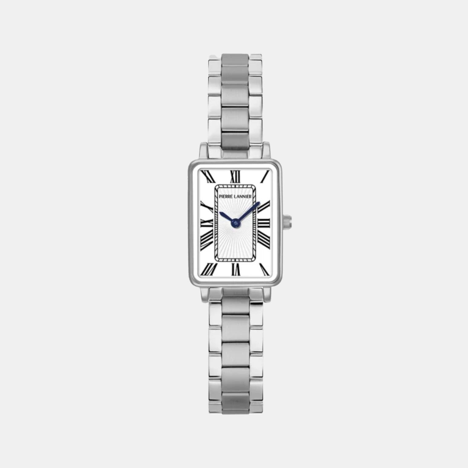 Women Quartz White Dial Analog Stainless Steel Watch 051J601