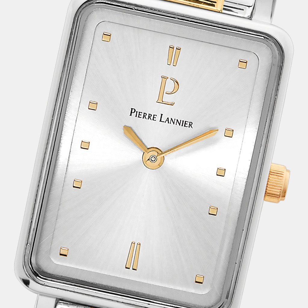 Ariane Women Quartz Silver Dial Analog Stainless Steel Watch 052J621