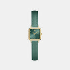 Neora Women Quartz Green Dial Analog Leather Watch 059H577