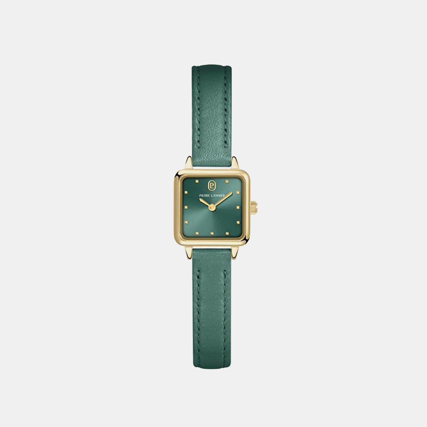 Neora Women Quartz Green Dial Analog Leather Watch 059H577
