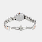 Women Quartz Grey Dial Analog Metal Watch 2015E-M1305