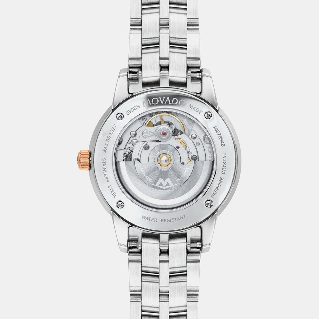 1881 Automatic Women Quartz Mother Of Pearl Dial Analog Stainless Steel Watch 0607488M