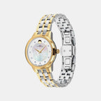 1881 Automatic Women Automatic White Dial Analog Stainless Steel Watch 0607489M