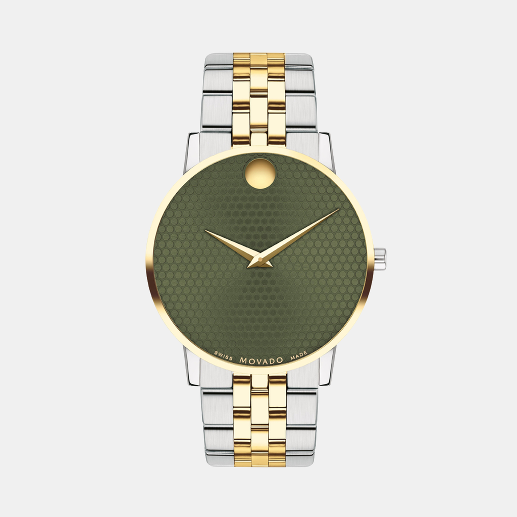 Movado Round Green Analog watch