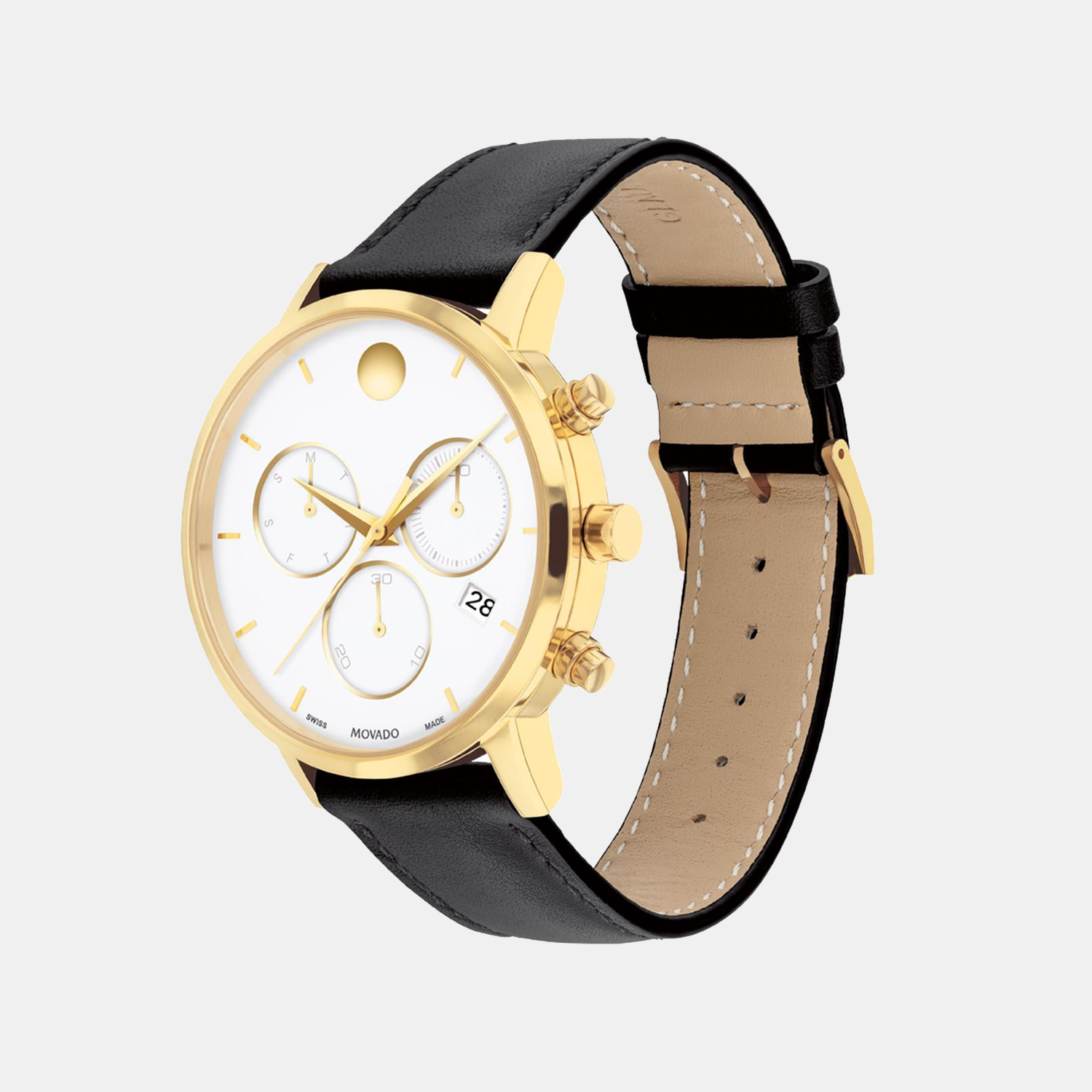 Movado 42 mm Round Quartz watch