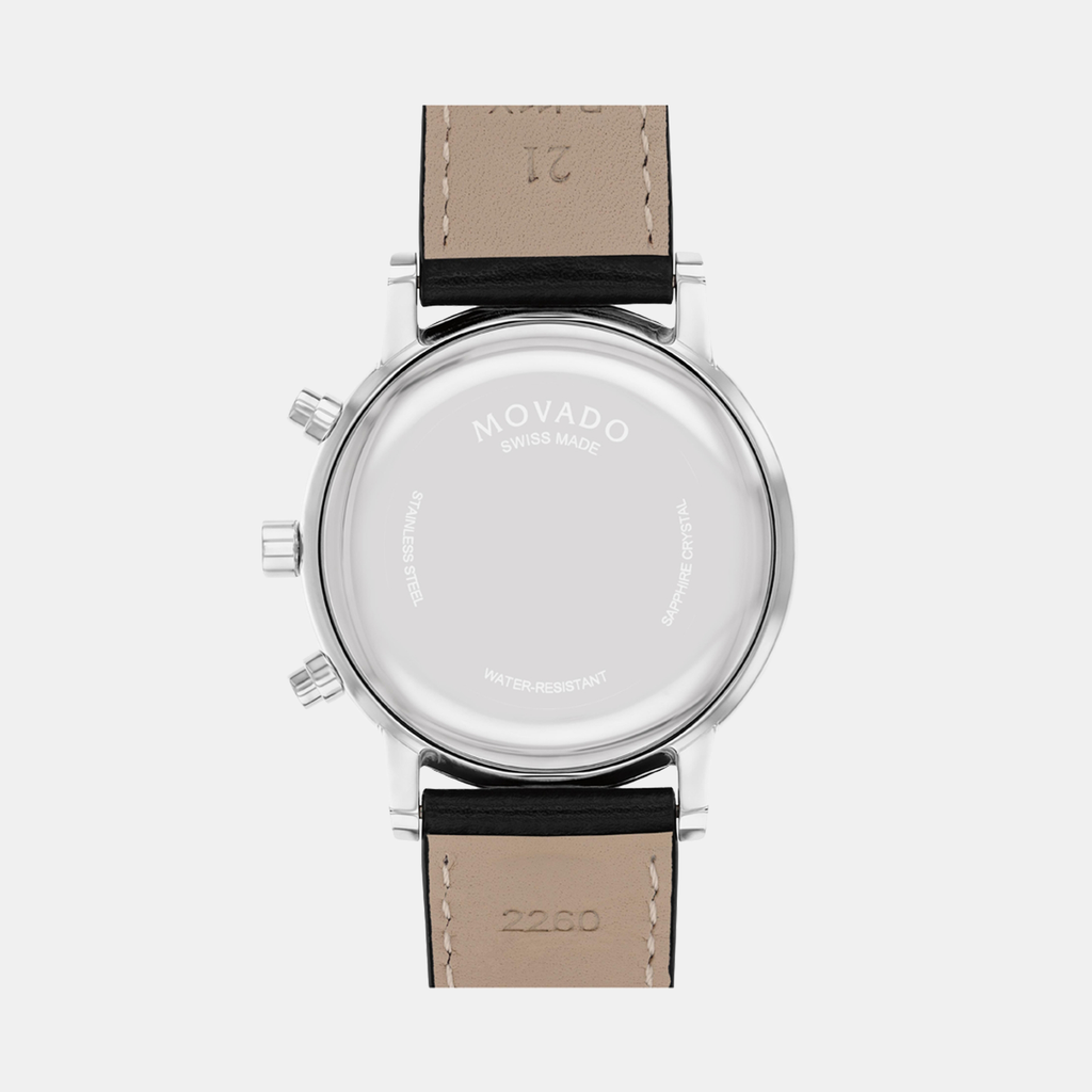 Movado Men Round Blue watch