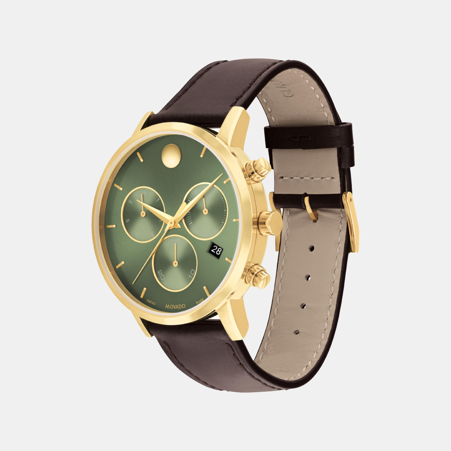 Movado 42 mm Round Quartz watch