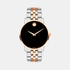 Movado Round Black Analog watch