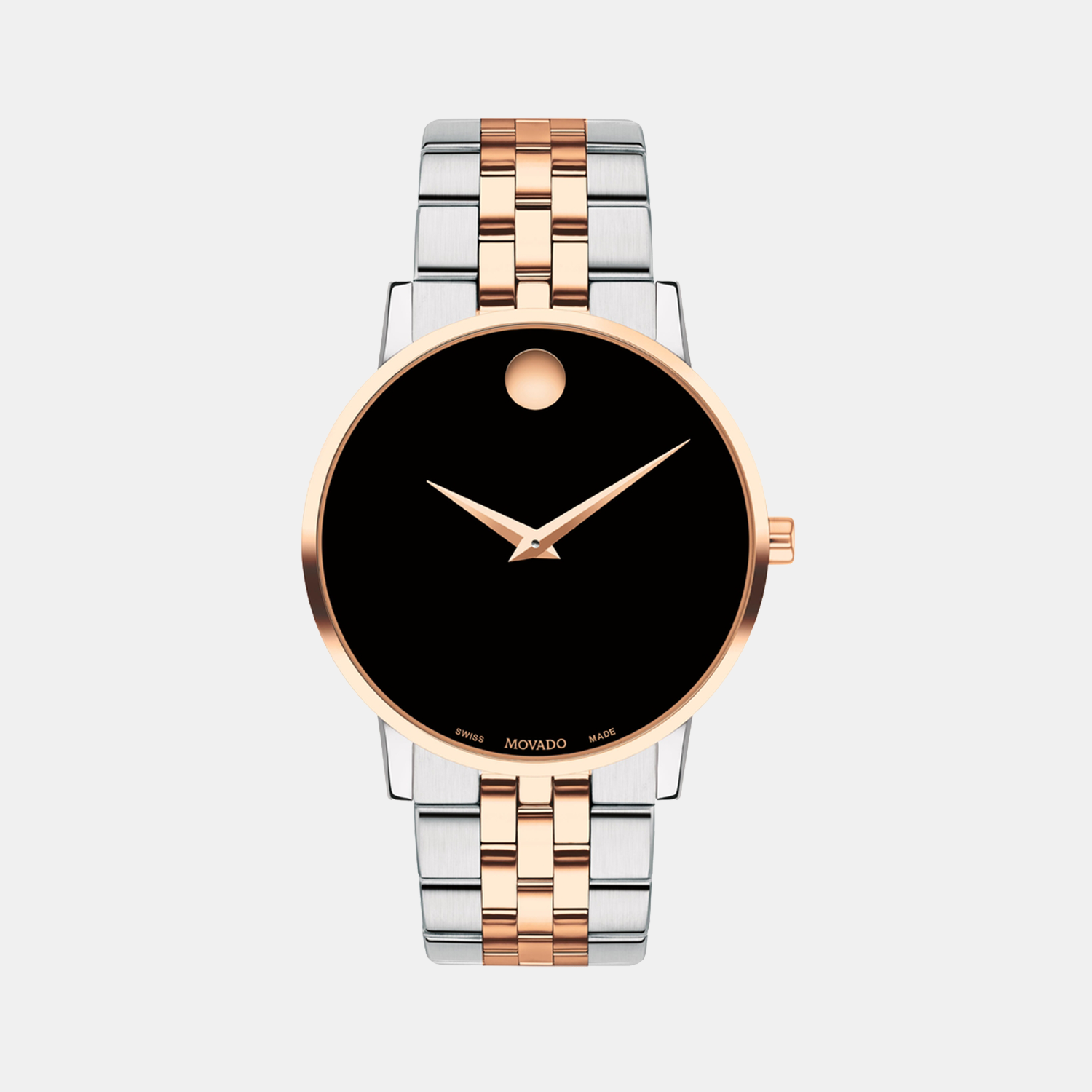 Movado Round Black Analog watch