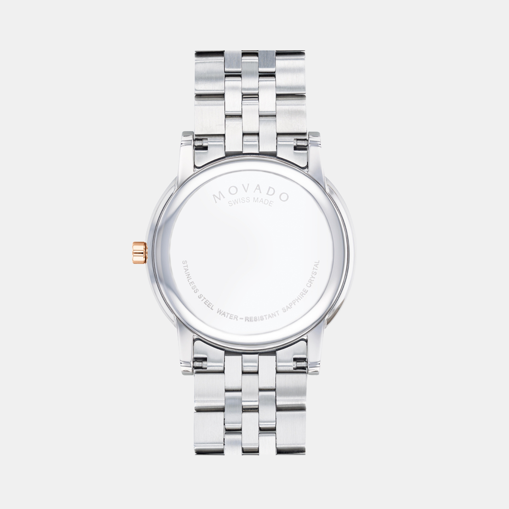 Movado Men Round Black watch