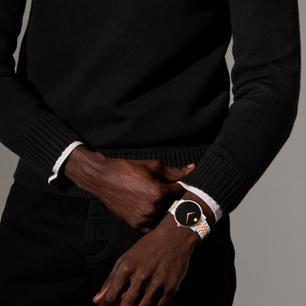 Movado Stainless Steel Round watch