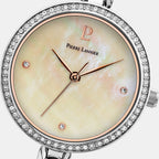 Leia Women Quartz White Dial Analog Stainless Steel Watch 060L701