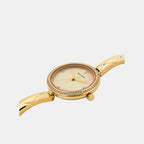 Leia Women Quartz White Mother Of Pearl Dial Analog Stainless Steel Watch 061K502