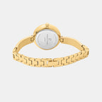 Leia Women Quartz White Mother Of Pearl Dial Analog Stainless Steel Watch 061K502