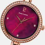 Leia Women Quartz Mother Of Pearl Dial Analog Stainless Steel Watch 061K958