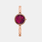 Leia Women Quartz Mother Of Pearl Dial Analog Stainless Steel Watch 061K958