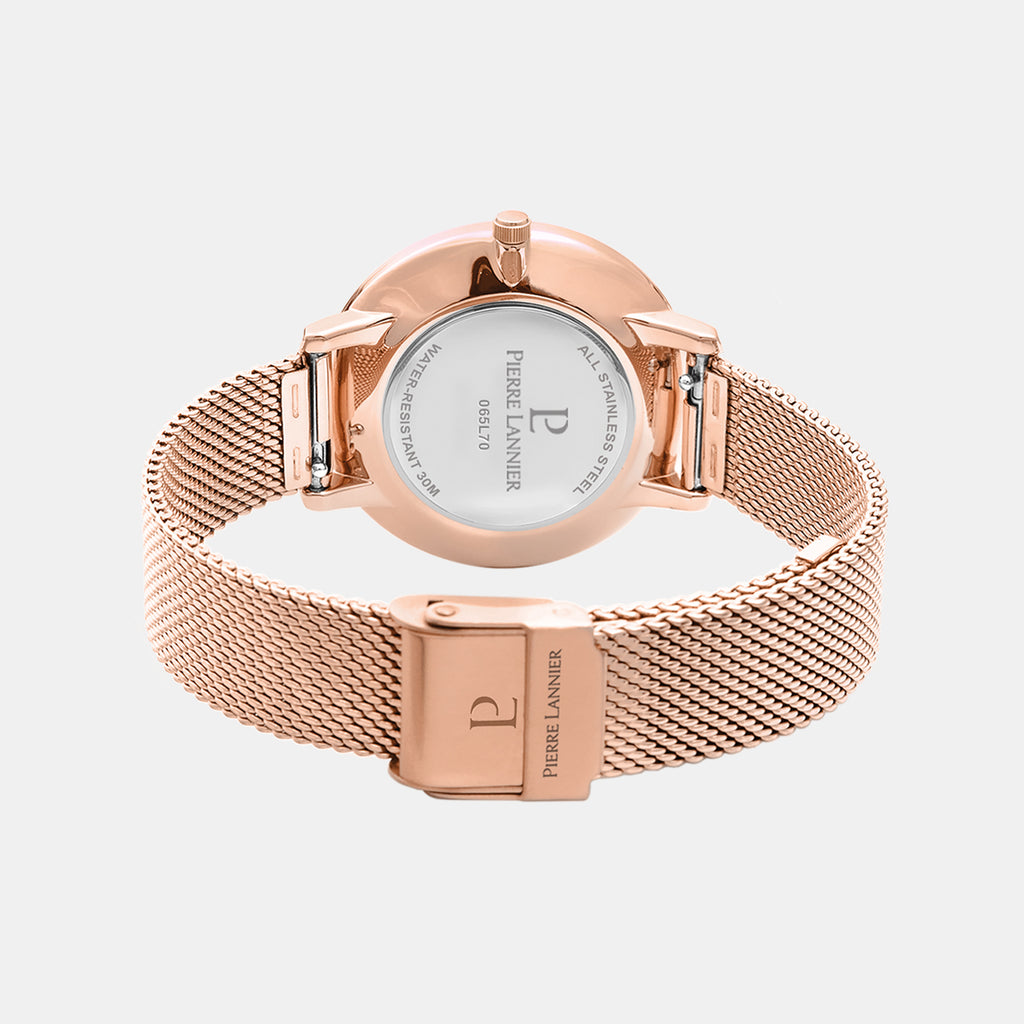Betty Women Quartz White Dial Analog Stainless Steel Watch 065L708
