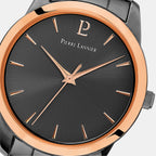 Roxane Women Quartz Black Dial Analog Stainless Steel Watch 068J739