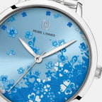 Tallia Women Quartz Blue Dial Analog Stainless Steel Watch 069H661
