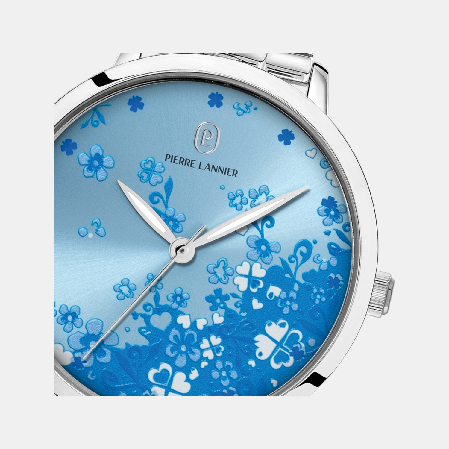 Tallia Women Quartz Blue Dial Analog Stainless Steel Watch 069H661