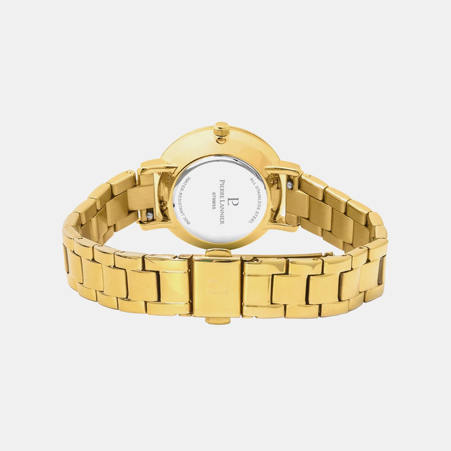 Chouquette Women Quartz Pink Dial Analog Stainless Steel Watch 079M552