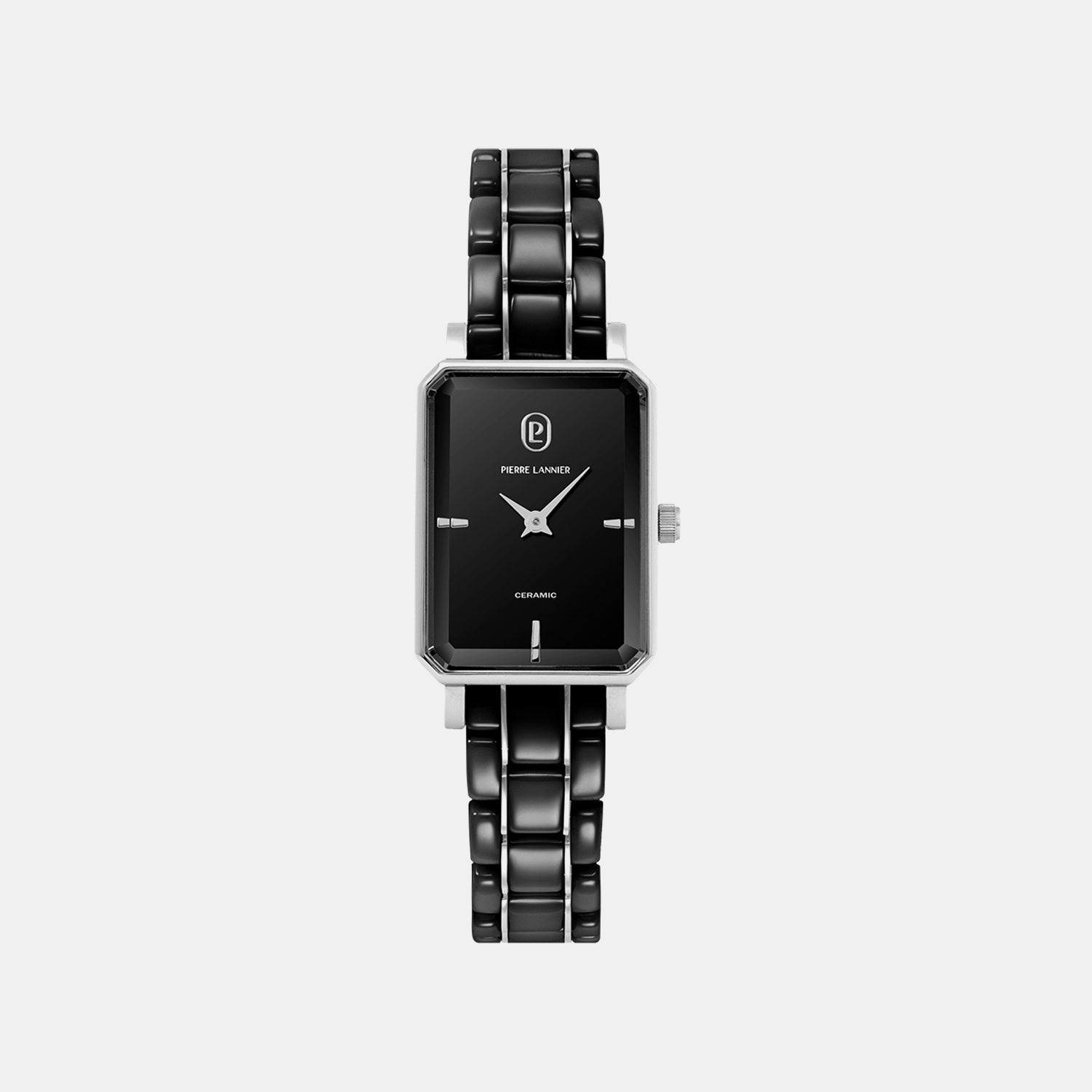 Ariane Women Quartz Black Dial Analog Stainless Steel Watch 084K839