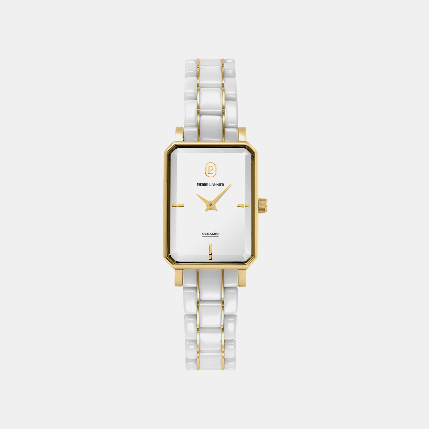 Ariane Women Quartz White Dial Analog Stainless Steel Watch 085L809