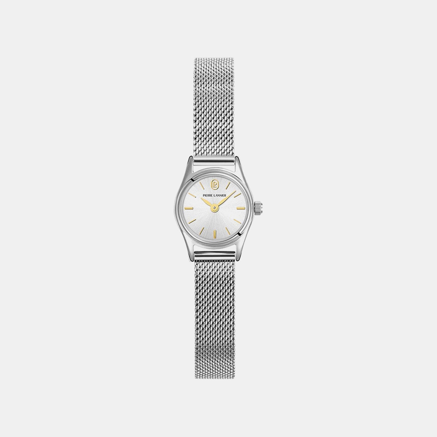 Pya Women Quartz Silver Dial Analog Stainless Steel Watch 090H621