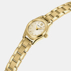Pya Women Quartz Gold Dial Analog Stainless Steel Watch 092M542