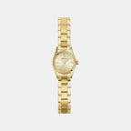 Pya Women Quartz Gold Dial Analog Stainless Steel Watch 092M542